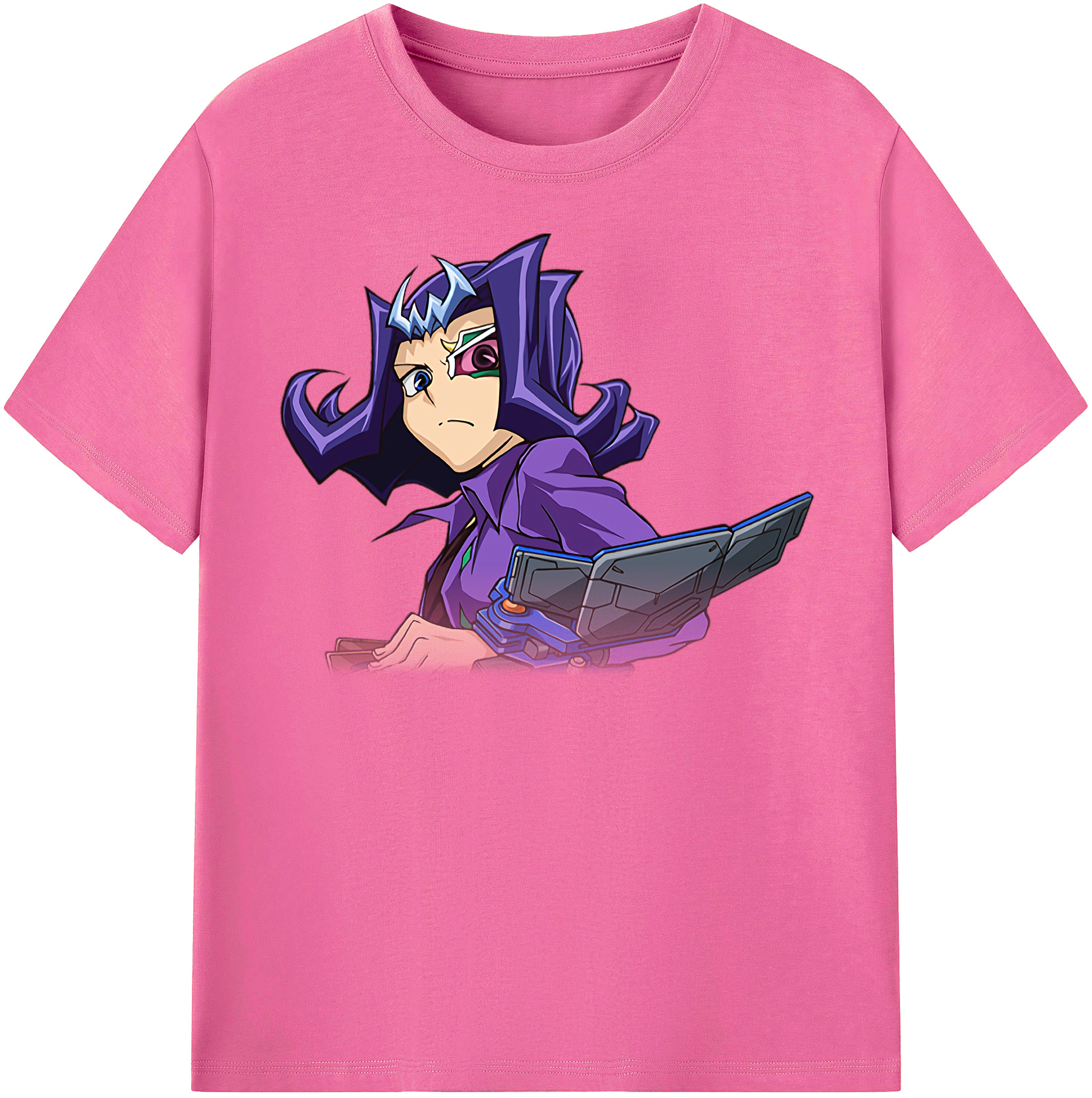 （画像用） 遊☆戯☆王 Yu-Gi-Oh! レディースカジュアルプリントTシャツ（綿100％）